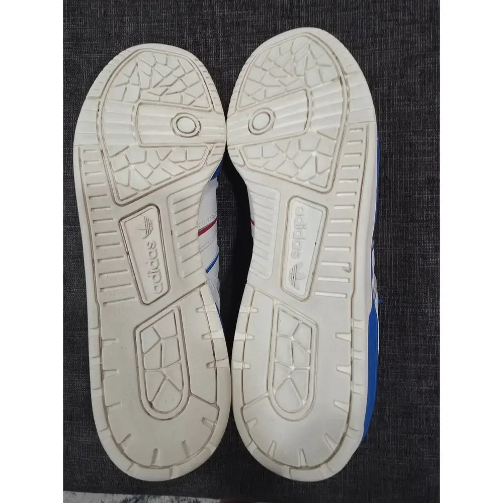 adidas Rivalry Low Paris Olympics Heritage White Blue Red JI0866 Men's Size 13